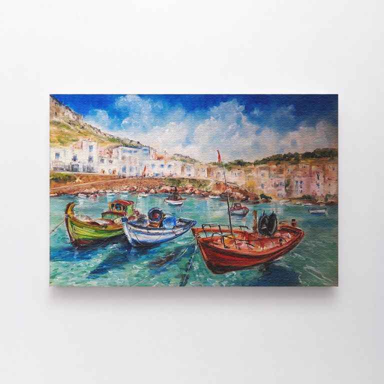 clean-landscape__canvas-01275-fisherman-boats-at-sea-in-summer