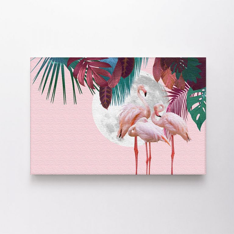 clean-landscape__canvas-03573-moon-flamingo-background-design-tropical-leaves