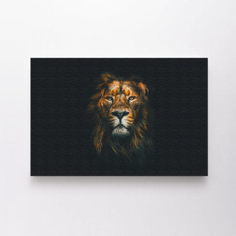 clean-landscape__canvas-03595-portrait-beautiful-lion-dark