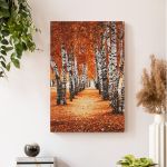 pinakas-se-kamva-kathetos-saloni-k-11501-autumn-birch-forest