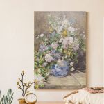 pinakas-se-kamva-kathetos-saloni-n-10037-renoir-spring-bouquet