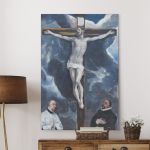 pinakas-se-kamva-kathetos-saloni-s-10050-el-greco-le-christ-en-croix