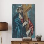 pinakas-se-kamva-kathetos-saloni-s-10051-el-greco-christ-carrying-cross