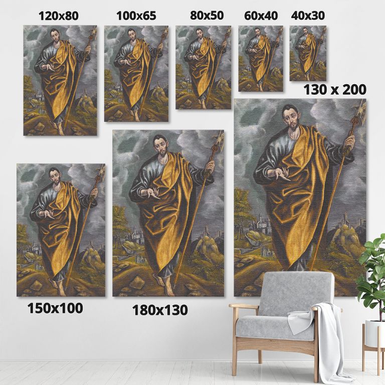 pinakas-se-kamva-kathetos-saloni-sizes-10045-el-greco-st-judas