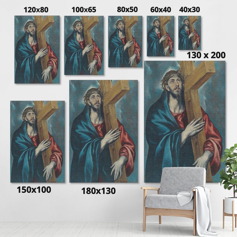 pinakas-se-kamva-kathetos-saloni-sizes-10051-el-greco-christ-carrying-cross