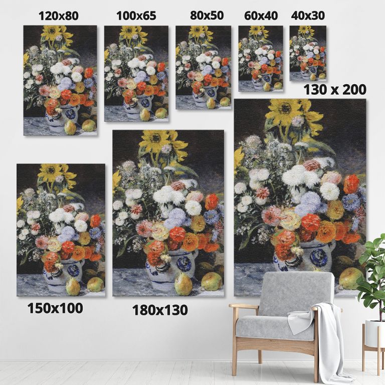 pinakas-se-kamva-kathetos-saloni-sizes-10132-renoir-mixed-flowers