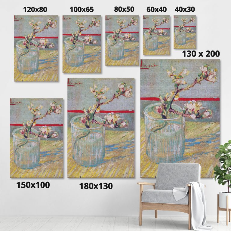 pinakas-se-kamva-kathetos-saloni-sizes-10165-van-gogh-flower-in-glass