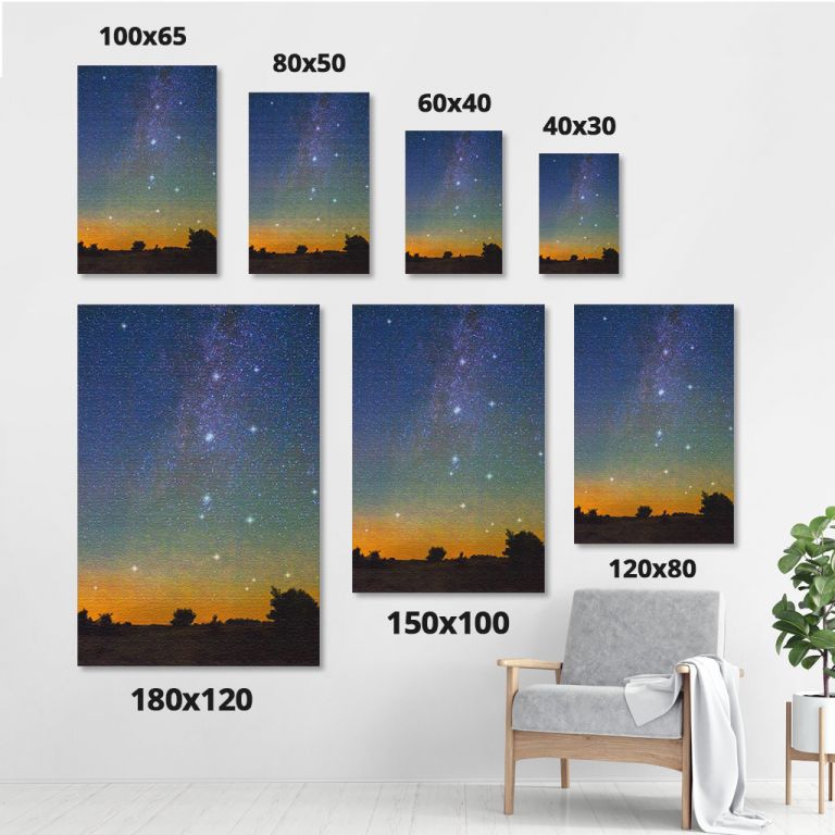 pinakas-se-kamva-kathetos-saloni-sizes-11507-milky-way-over-trees-silhouette