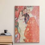 pinakas-se-kamva-kathetos-saloni-u-10084-gustav-klimt-girlfriends