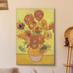 pinakas-se-kamva-kathetos-saloni-v-10153-van-gogh-sunflowers