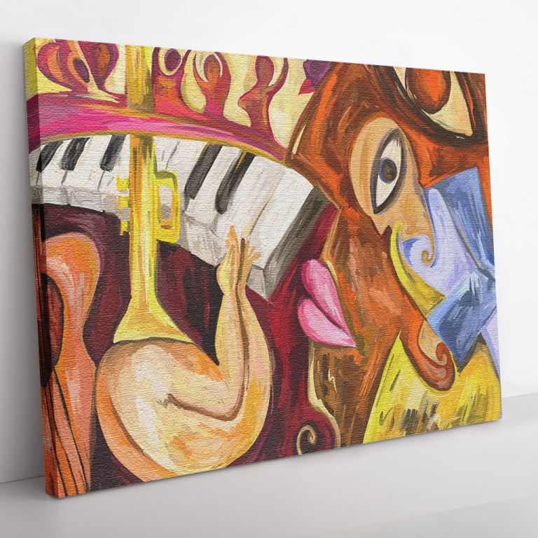 pinakas-se-kamva-orizontios-3d-02501-abstract-jazz-music-oil-painting-sax-piano