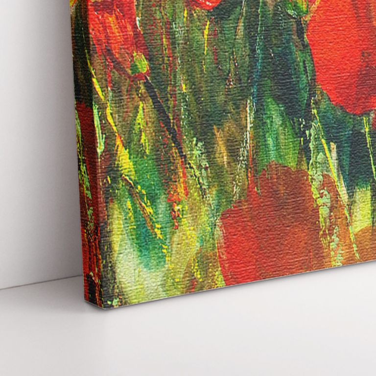 pinakas-se-kamva-orizontios-3d-zoom-01058-poppy-flower-abstract-modern-painting-palette-knife