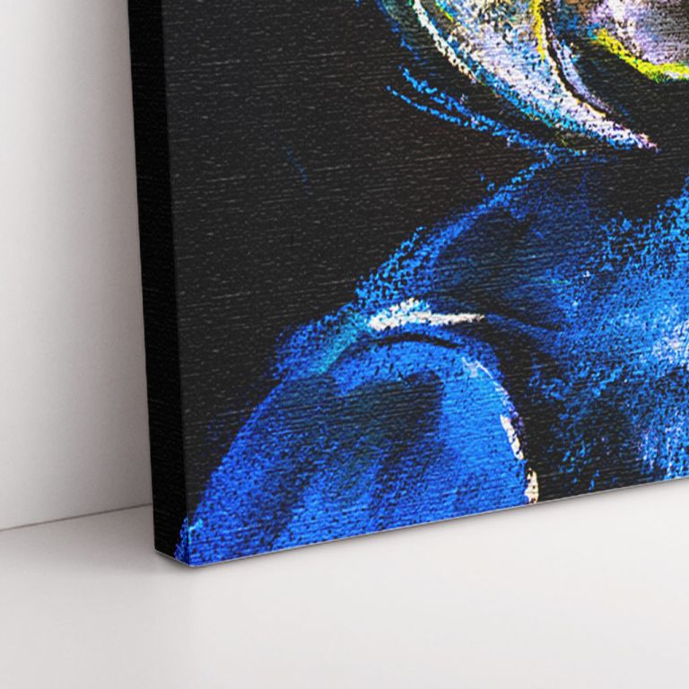 pinakas-se-kamva-orizontios-3d-zoom-03590-pastel-painting-blue-parrots-on-cardboard