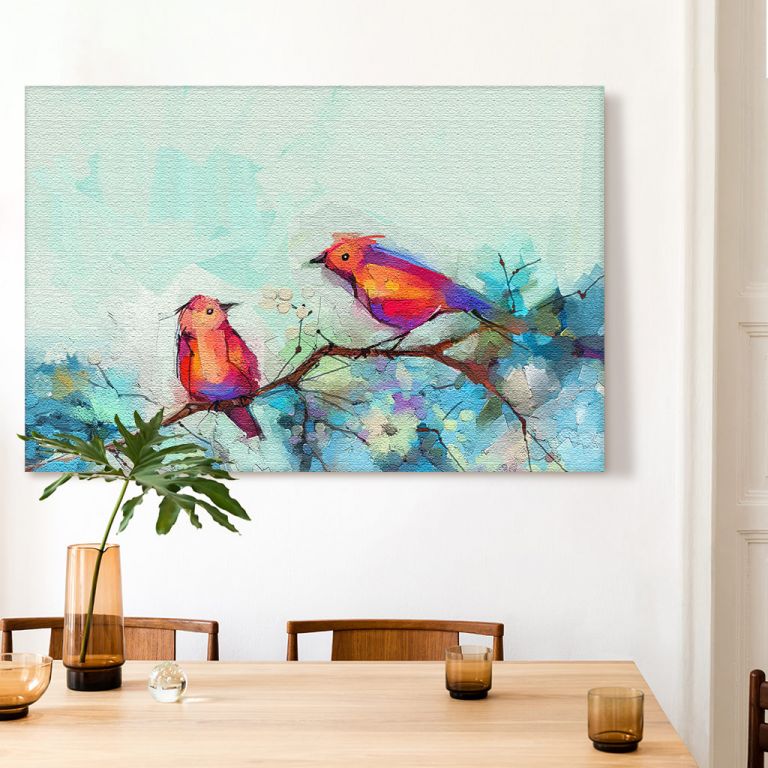 pinakas-se-kamva-orizontios-kouzina-d-03509-abstract-colorful-oil-acrylic-painting-bird