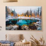 pinakas-se-kamva-orizontios-kouzina-e-01609-fantastic-blue-geyser-lake-autumn-forest