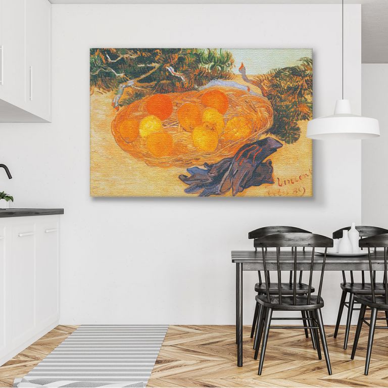 pinakas-se-kamva-orizontios-kouzina-g-00148-van-gogh-still-life-of-oranges-and-lemons-with-blue-gloves