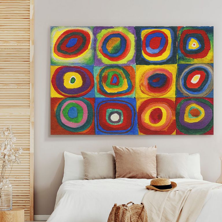 pinakas-se-kamva-orizontios-krevatokamara-c-00167-kandinsky-squares-with-concentric-circles