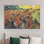 pinakas-se-kamva-orizontios-krevatokamara-f-00135-van-gogh-the-red-vineyard