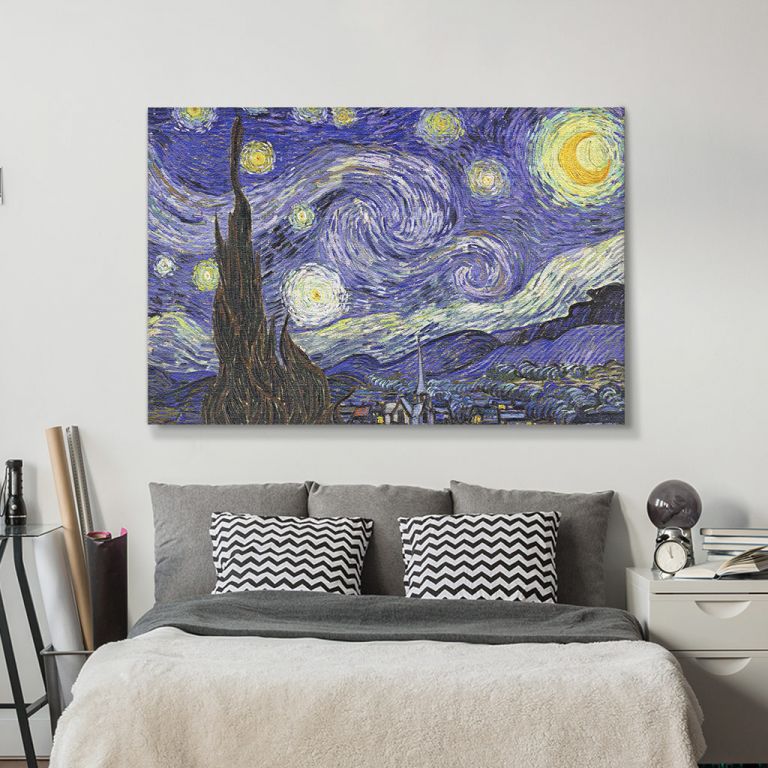 pinakas-se-kamva-orizontios-krevatokamara-h-00143-van-gogh-starry-night