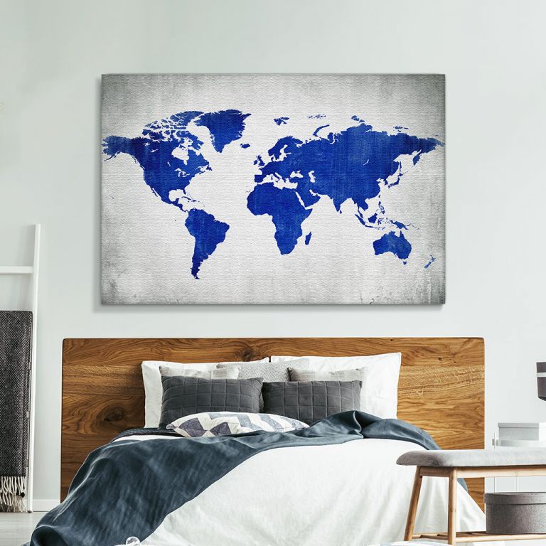 pinakas-se-kamva-orizontios-krevatokamara-i-02009-blue-world-map-painting-on-concrete