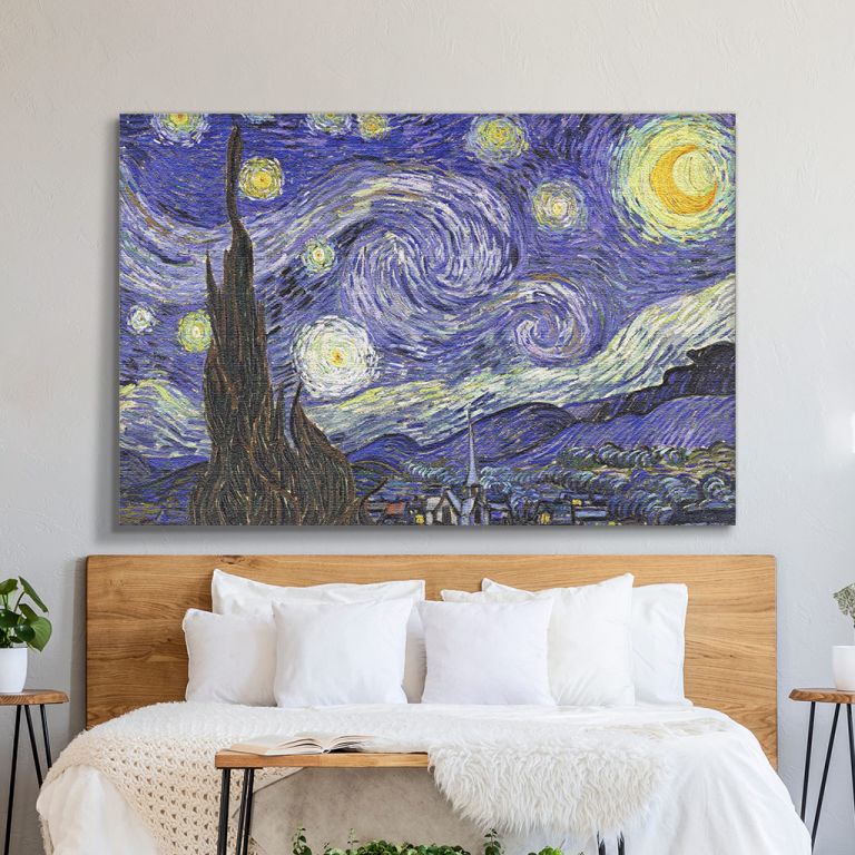 pinakas-se-kamva-orizontios-krevatokamara-j-00143-van-gogh-starry-night