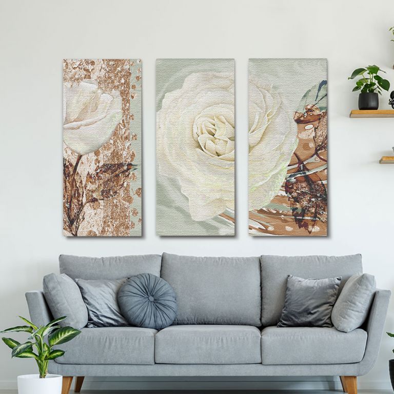 pinakas-se-kamva-orizontios-saloni-a-01040-set-of-paintings-with-roses