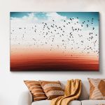 pinakas-se-kamva-orizontios-saloni-d-03520-birds-flying-abstract-sky-spring-background