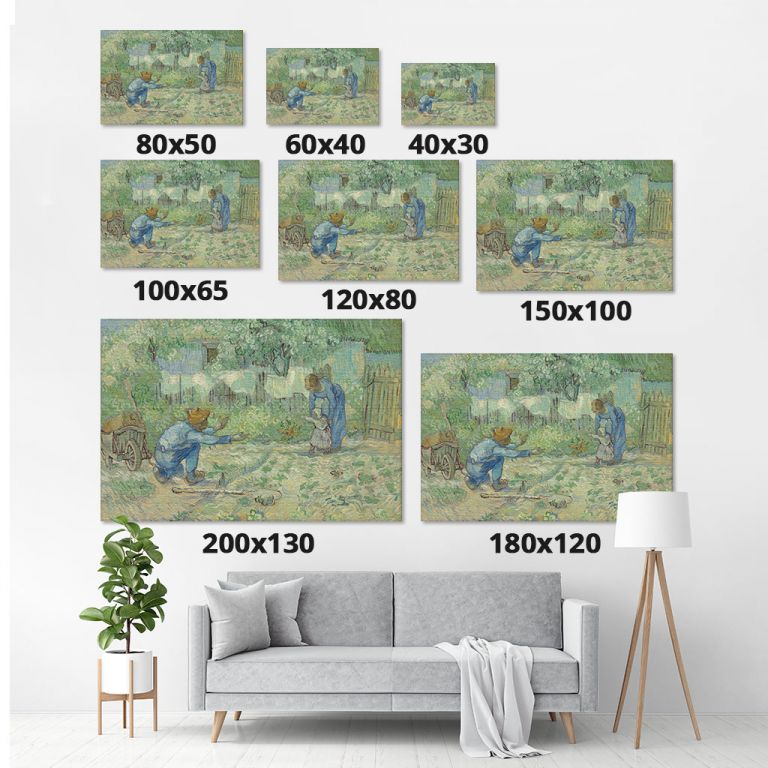 pinakas-se-kamva-orizontios-saloni-m-00125-van-gogh-first-steps