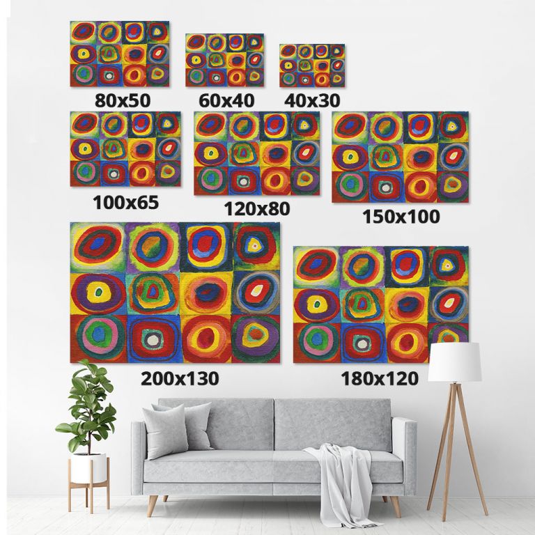 pinakas-se-kamva-orizontios-saloni-m-00167-kandinsky-squares-with-concentric-circles