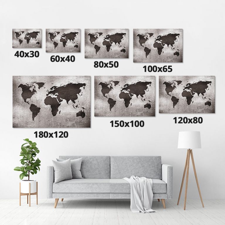 pinakas-se-kamva-orizontios-saloni-m-02020-grunge-map-of-the-world-over-metal-texture