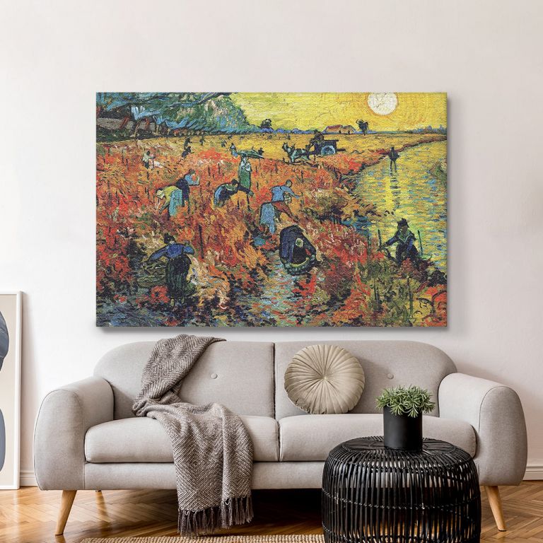 pinakas-se-kamva-orizontios-saloni-r-00135-van-gogh-the-red-vineyard