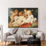 pinakas-se-kamva-orizontios-saloni-r-00186-rubens-christ-and-st-john-with-angels