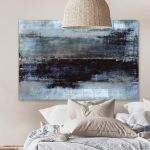 pinakas-se-kamva-orizontios-krevatokamara-b-01362-blue-grey-abstract-art-painting