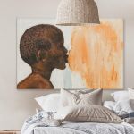 pinakas-se-kamva-orizontios-krevatokamara-b-06027-hand-drawn-acrylic-painting-african-boy