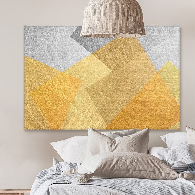 pinakas-se-kamva-orizontios-krevatokamara-b-06519-geometric-warm-color-background-material-gold