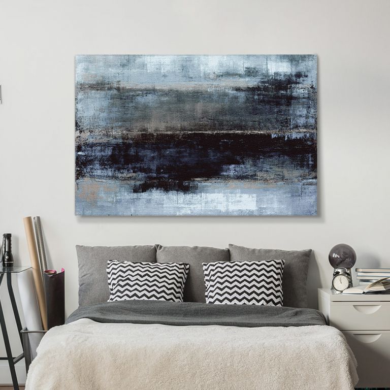 pinakas-se-kamva-orizontios-krevatokamara-h-01362-blue-grey-abstract-art-painting