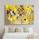 pinakas-se-kamva-orizontios-krevatokamara-m-01353-abstract-painting-yellow-colors-hand-painted