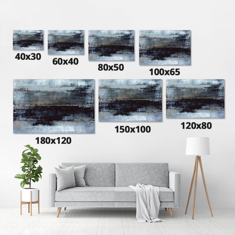 pinakas-se-kamva-orizontios-saloni-m-01362-blue-grey-abstract-art-painting