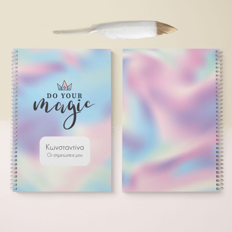 notebook-mockup-bts-girl-h-do-magic