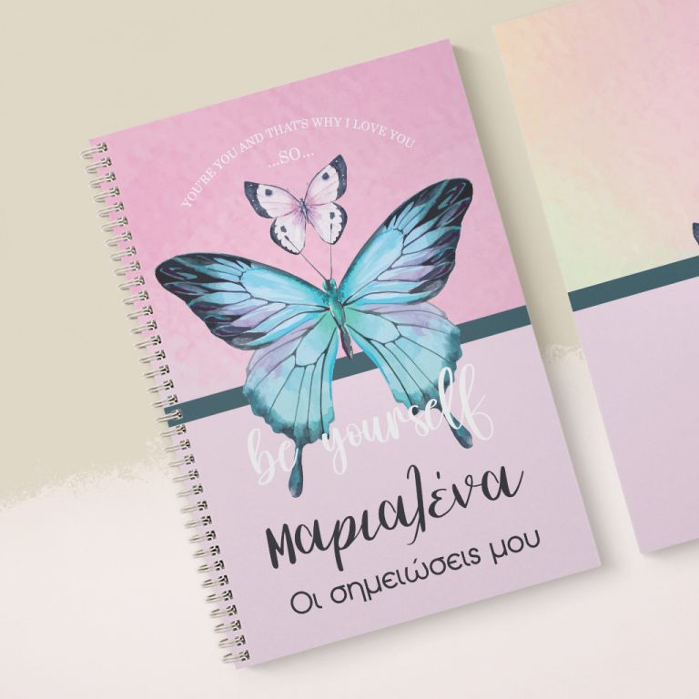 notebook-mockup-bts-girl-k-Be Yourself