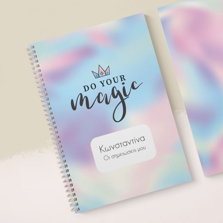 notebook-mockup-bts-girl-k-do-magic