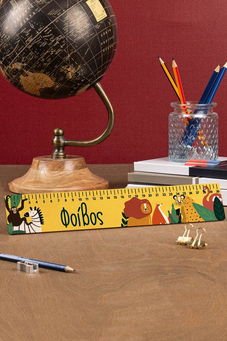 myikona-back-to-school-rulers-wood-large-g-animal