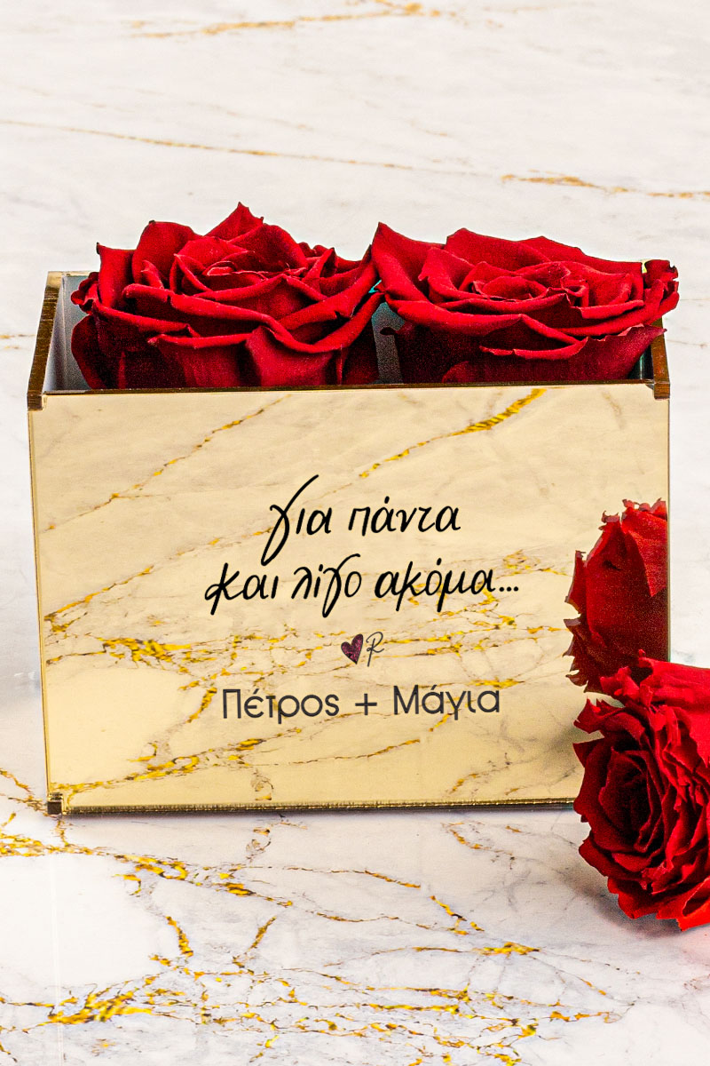 Ρενέ - Παντοτινά Τριαντάφυλλα, Forever Red Rose Mirror